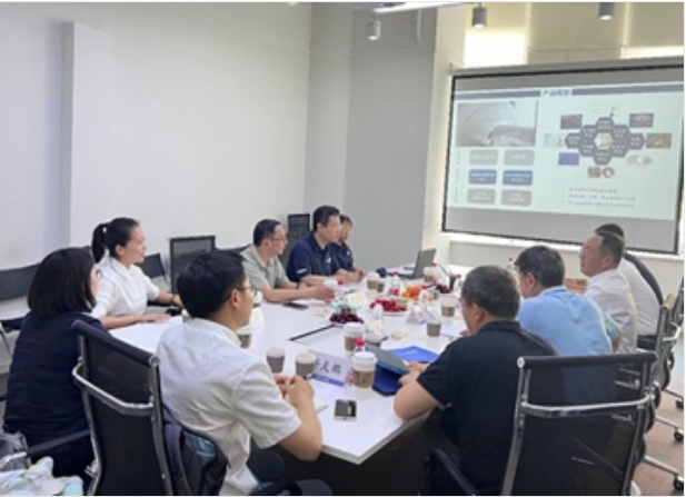 國(guó)家核安(ān)保技(jì )術中(zhōng)心主任、黨委書記李自平一行莅臨永新(xīn)調研指導工(gōng)作(zuò)